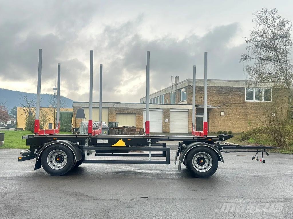 Euromix MTP HD Truck 2-Achsen Zwillingsbereifung Schemel Timber trailers