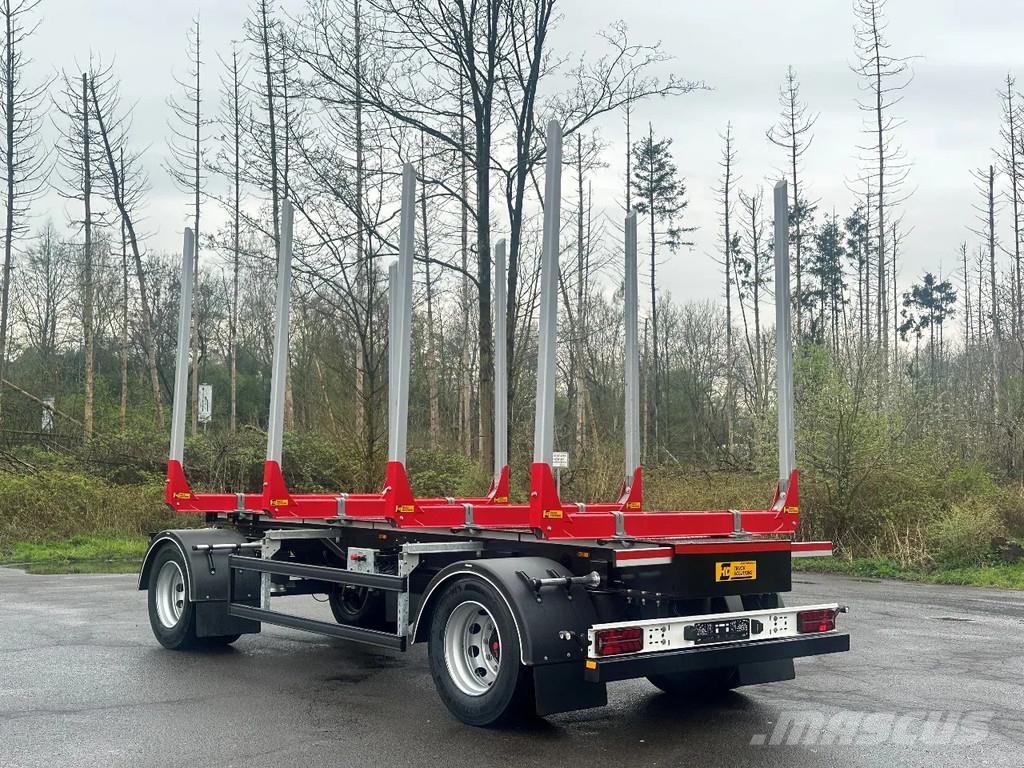 Euromix MTP HD Truck 2-Achsen Zwillingsbereifung Schemel Timber trailers
