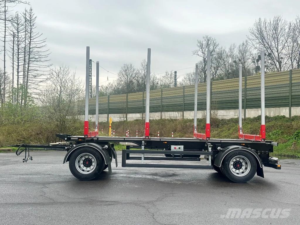 Euromix MTP HD Truck 2-Achsen Zwillingsbereifung Schemel Timber trailers