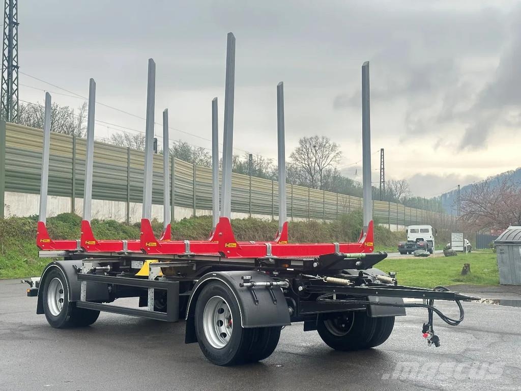 Euromix MTP HD Truck 2-Achsen Zwillingsbereifung Schemel Timber trailers