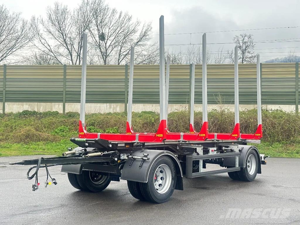 Euromix MTP HD Truck 2-Achsen Zwillingsbereifung Schemel Timber trailers