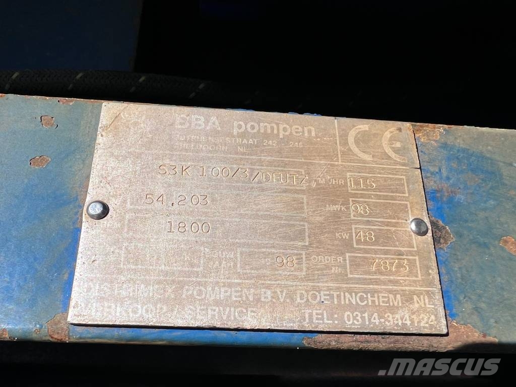 BBA Products Motorpompset Напоителни системи
