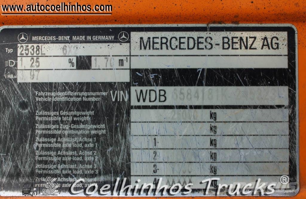 Mercedes-Benz 2538 SK MULLER Tankwagen