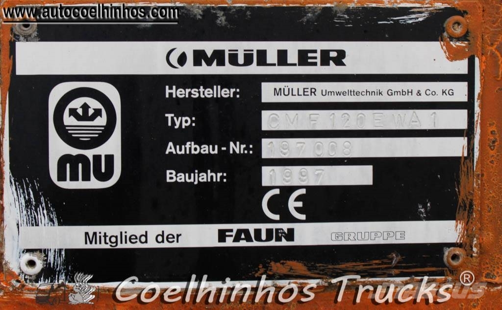 Mercedes-Benz 2538 SK MULLER Tankwagen
