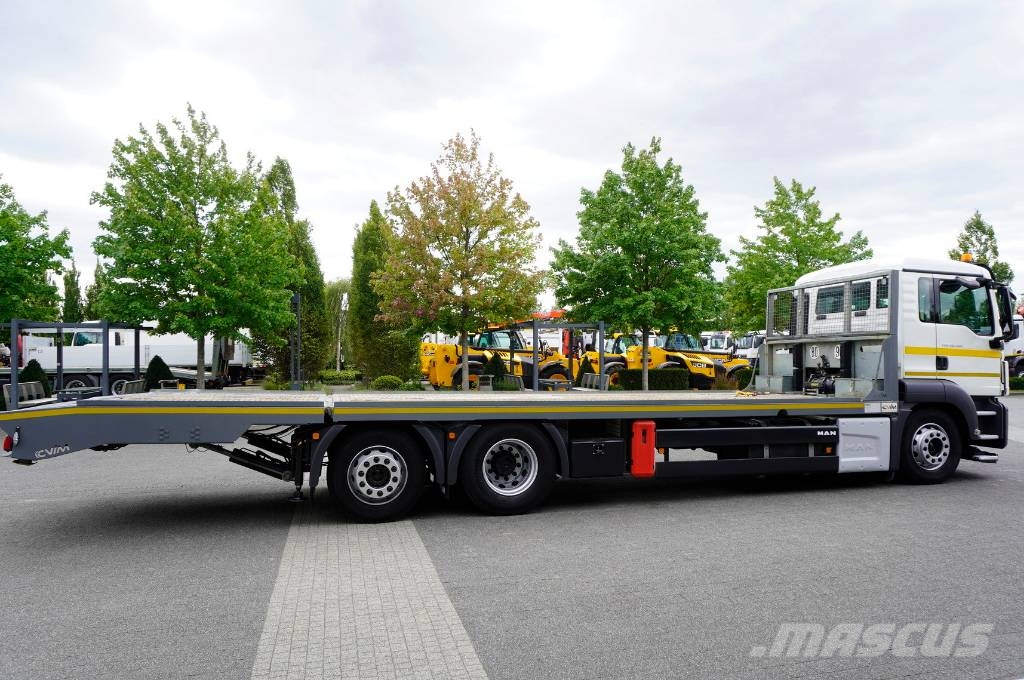 MAN TGS 26.420 6x2 / CVIM Tepematic 14t tow truck Düz Platformlu Oto Çekiciler/vinçli kamyonlar