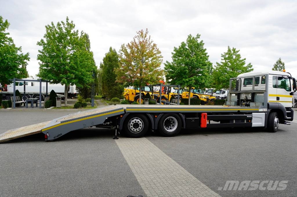 MAN TGS 26.420 6x2 / CVIM Tepematic 14t tow truck Düz Platformlu Oto Çekiciler/vinçli kamyonlar