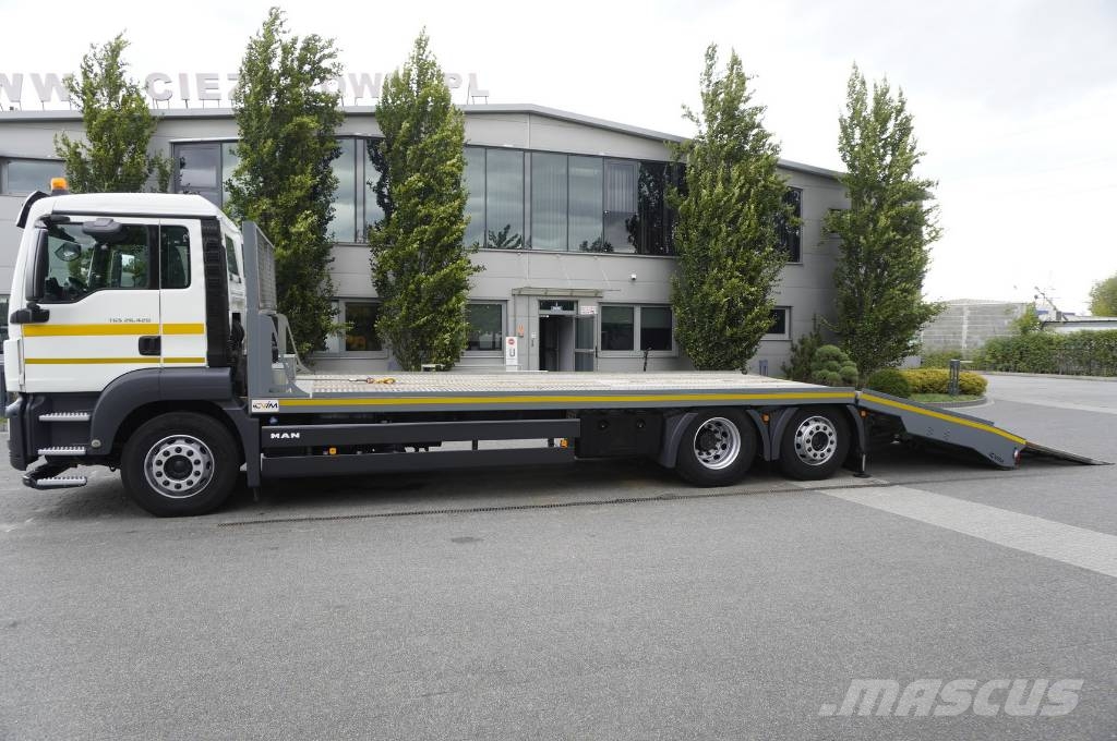 MAN TGS 26.420 6x2 / CVIM Tepematic 14t tow truck Düz Platformlu Oto Çekiciler/vinçli kamyonlar