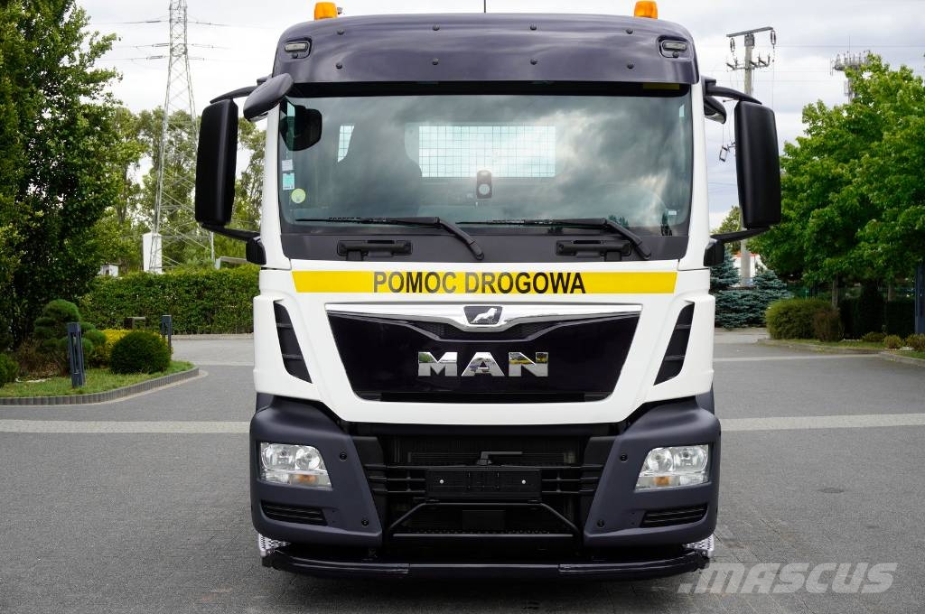 MAN TGS 26.420 6x2 / CVIM Tepematic 14t tow truck Düz Platformlu Oto Çekiciler/vinçli kamyonlar