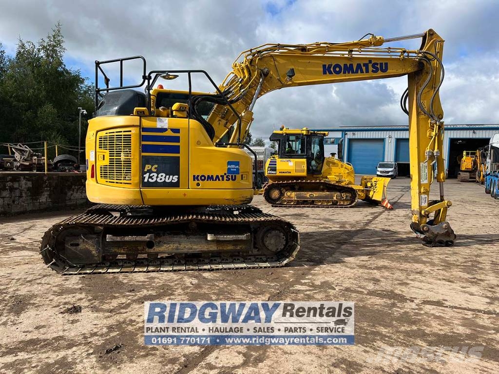 Komatsu PC 138 US-11 Lánctalpas kotrók