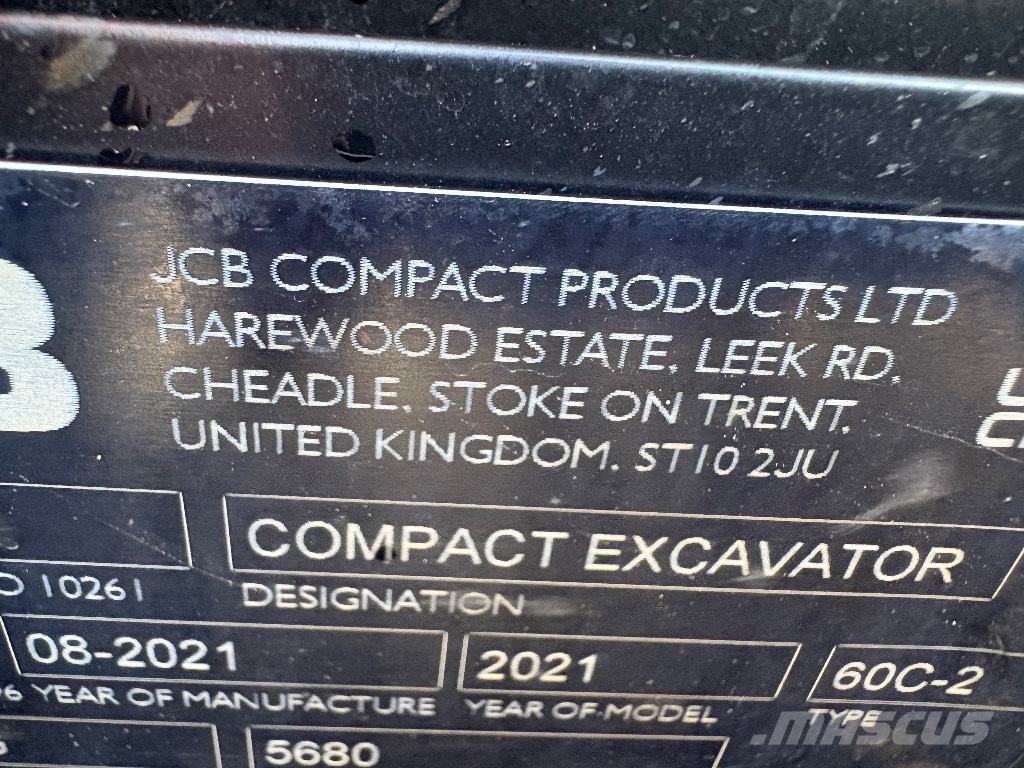 JCB 60 C-2 Mini excavadoras < 7t