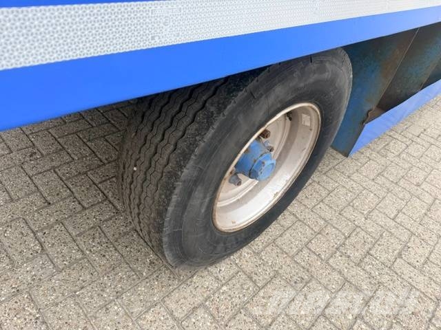 Record PLW 12 ton platte wagen, trailer Remolques de cama baja