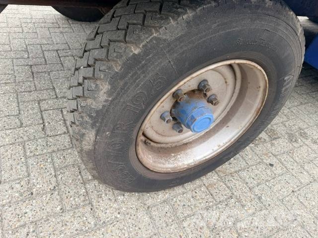 Record PLW 12 ton platte wagen, trailer Remolques de cama baja