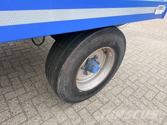 Record PLW 12 ton platte wagen, trailer Remolques de cama baja
