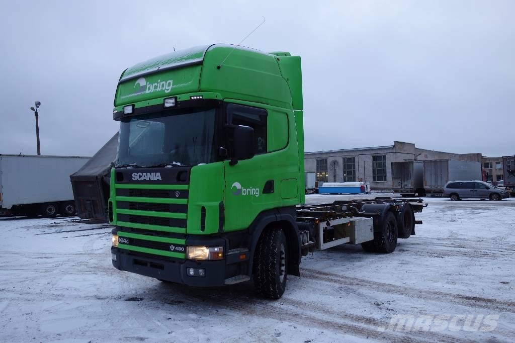 Scania R164 GB6X2NB 480 Konteinerveokid