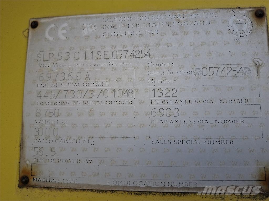 JCB 530-110 Loadall Teleskoplæssere