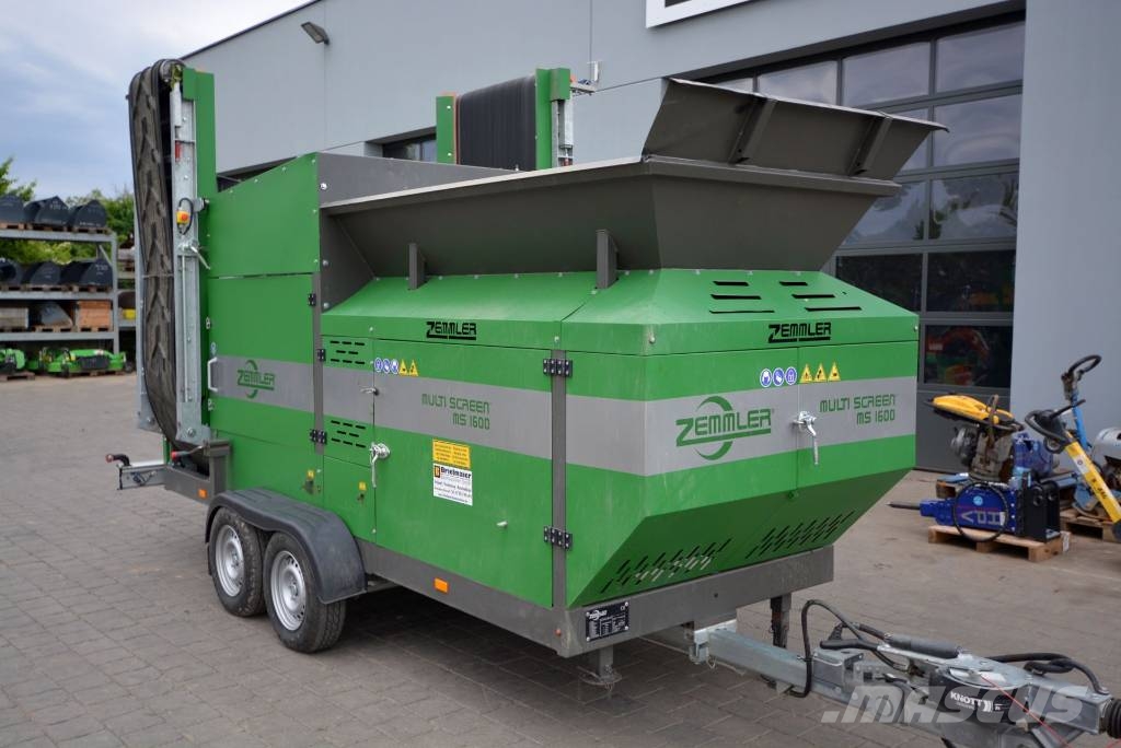 Zemmler MS 1600 Мобильные грохоты