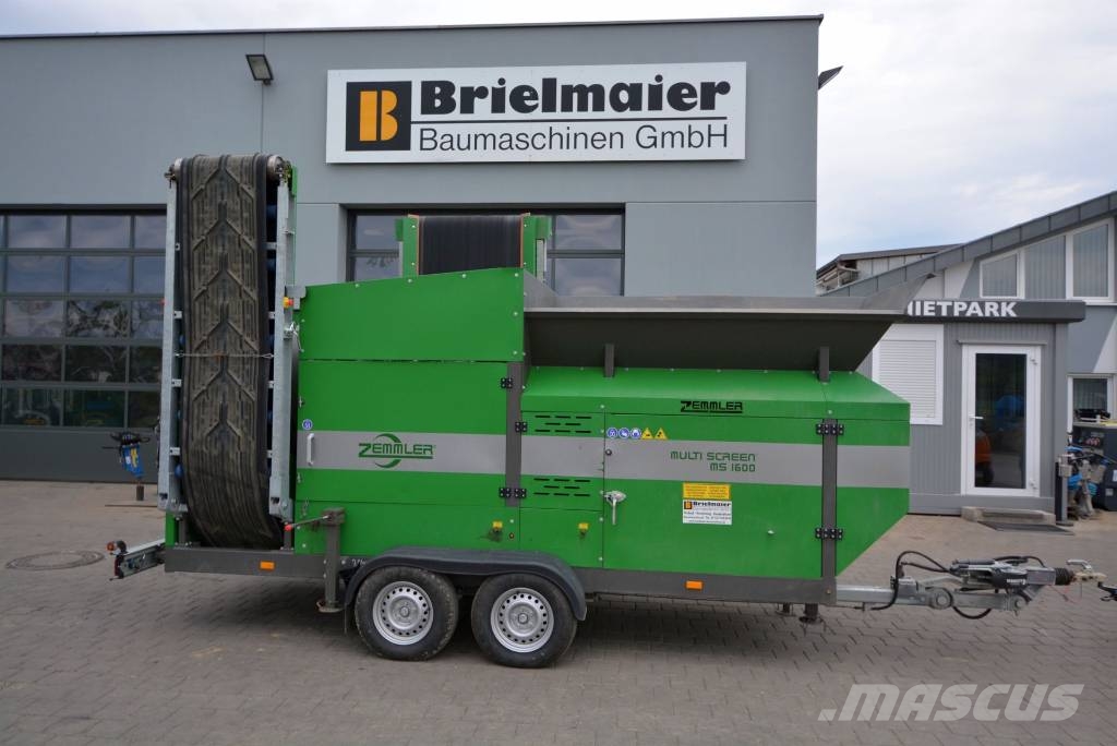 Zemmler MS 1600 Мобильные грохоты