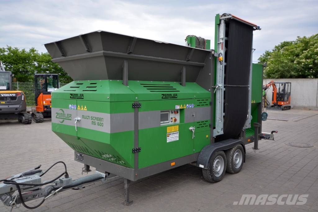 Zemmler MS 1600 Мобильные грохоты