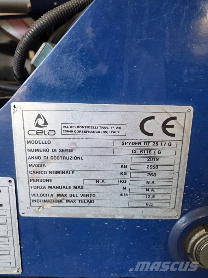 Cela DT Crawler 25 Other lifts and platforms