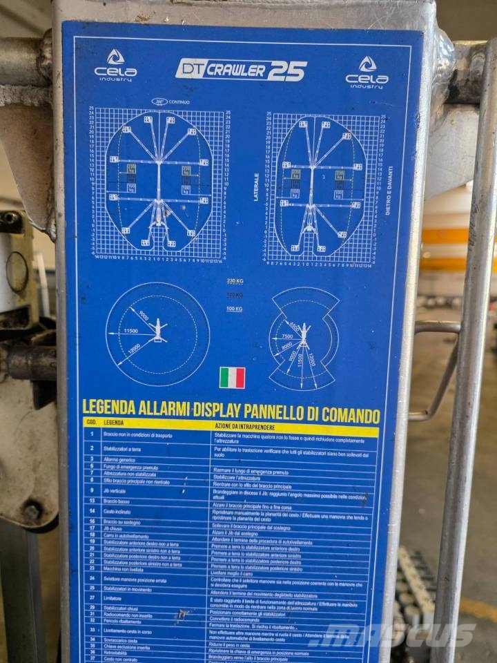 Cela DT Crawler 25 Other lifts and platforms