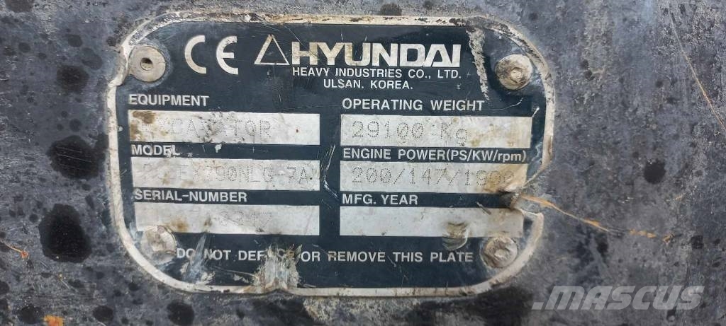 Hyundai Robex 290 N LC-7 A Brate si cilindri