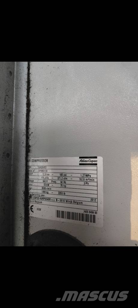 Atlas Copco GA 55 VSD FF Compresseur