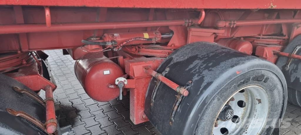 Nooteboom Platform 3 axle | 3x TELE - 44m | Ausziehbar Mélybölcsős félpótkocsik