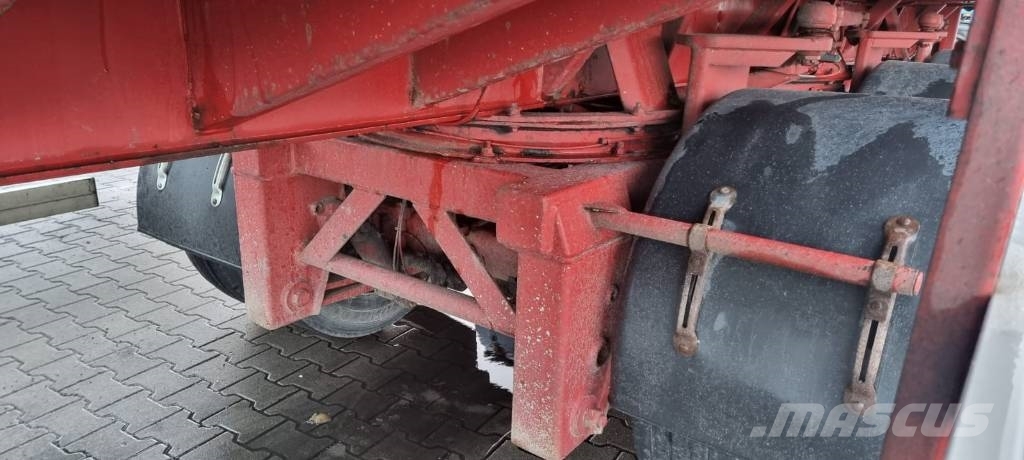 Nooteboom Platform 3 axle | 3x TELE - 44m | Ausziehbar Mélybölcsős félpótkocsik