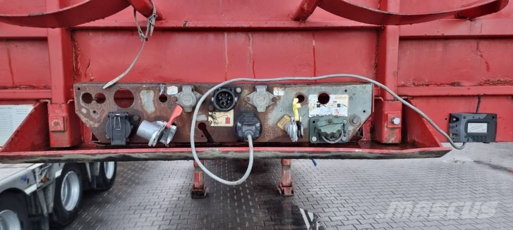 Nooteboom Platform 3 axle | 3x TELE - 44m | Ausziehbar Mélybölcsős félpótkocsik