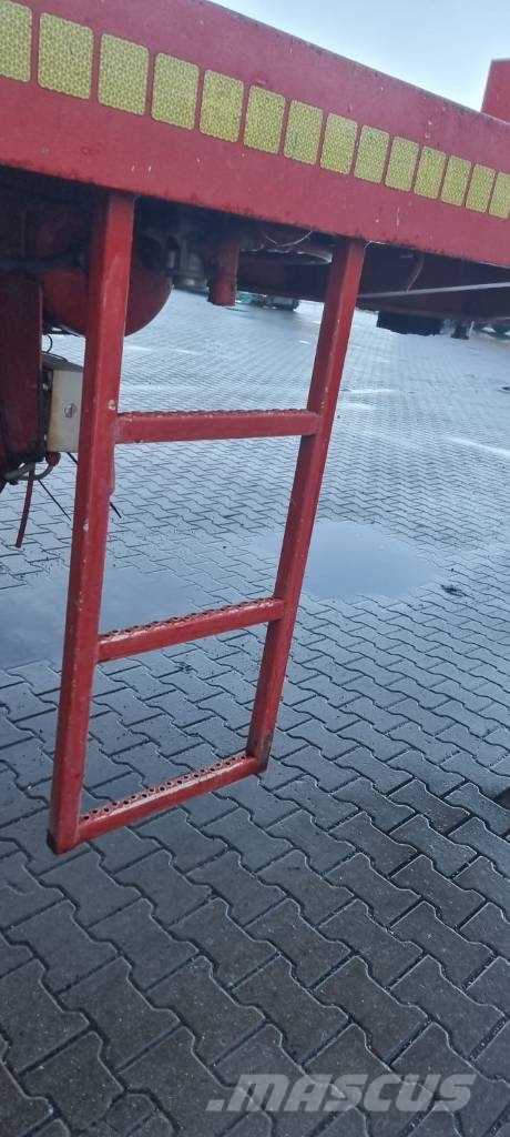 Nooteboom Platform 3 axle | 3x TELE - 44m | Ausziehbar Mélybölcsős félpótkocsik
