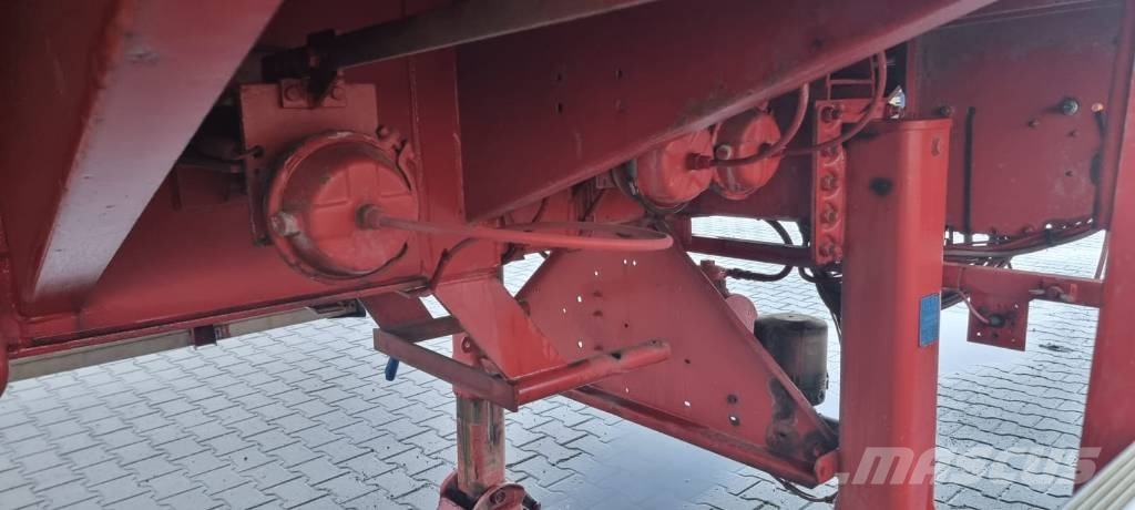 Nooteboom Platform 3 axle | 3x TELE - 44m | Ausziehbar Mélybölcsős félpótkocsik
