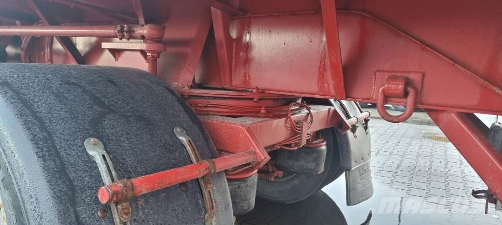 Nooteboom Platform 3 axle | 3x TELE - 44m | Ausziehbar Mélybölcsős félpótkocsik