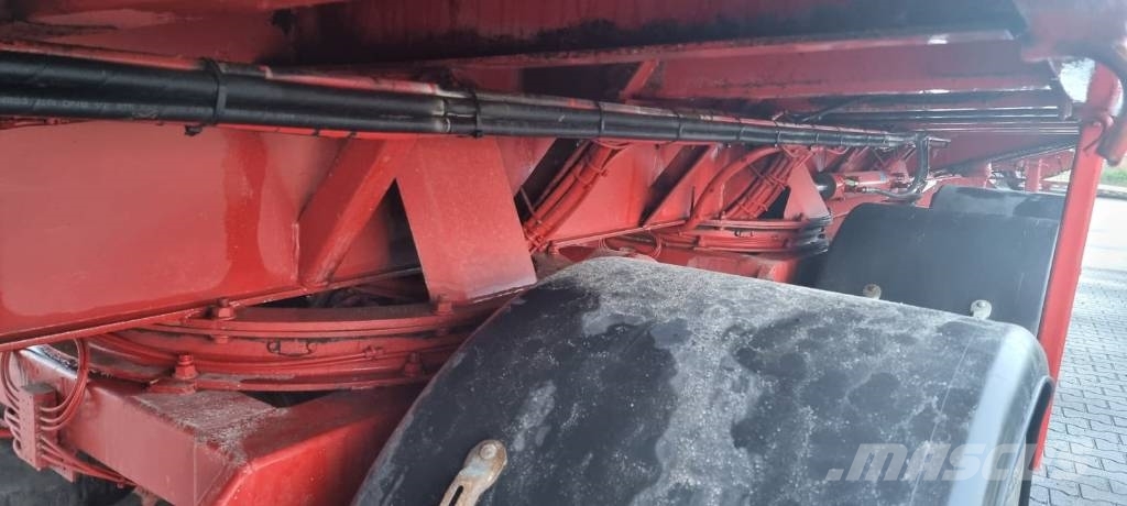 Nooteboom Platform 3 axle | 3x TELE - 44m | Ausziehbar Mélybölcsős félpótkocsik