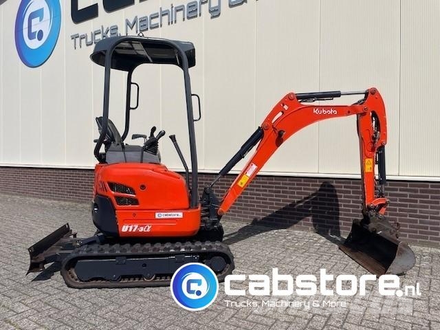 Kubota u17-3 - Midi excavator - Year of manufacture 2016 Міні-екскаватори < 7т
