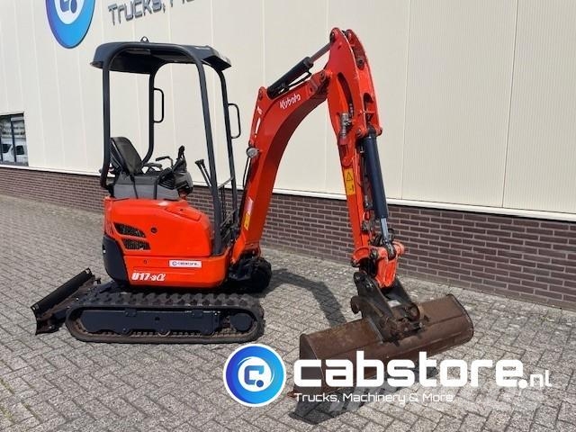 Kubota u17-3 - Midi excavator - Year of manufacture 2016 Міні-екскаватори < 7т