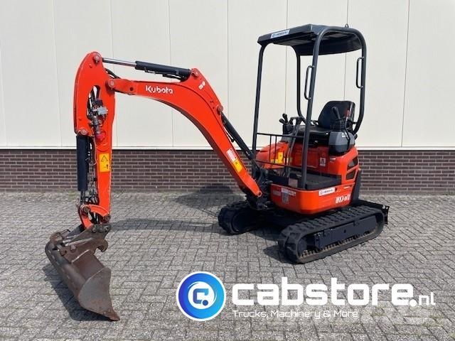 Kubota u17-3 - Midi excavator - Year of manufacture 2016 Міні-екскаватори < 7т