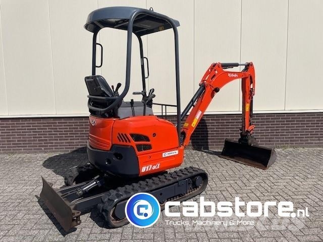 Kubota u17-3 - Midi excavator - Year of manufacture 2016 Міні-екскаватори < 7т