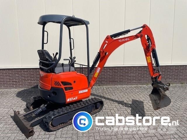 Kubota u17-3 - Midi excavator - Year of manufacture 2016 Міні-екскаватори < 7т