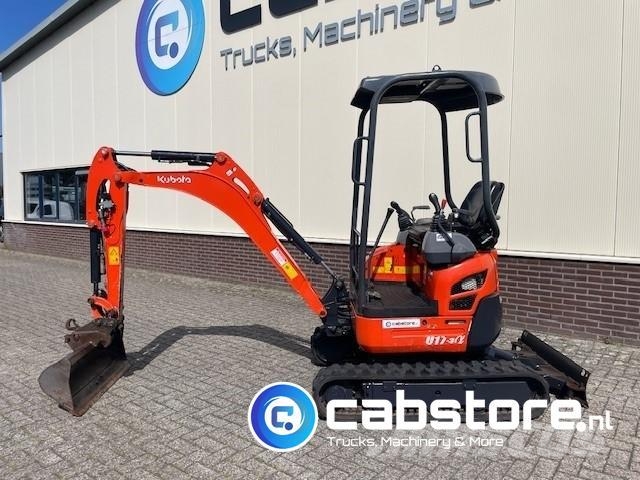 Kubota u17-3 - Midi excavator - Year of manufacture 2016 Міні-екскаватори < 7т