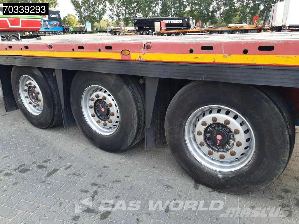 Faymonville F-S43-1AAF 3 axles Extendable Lift + Steering Axle Напівпричепи-платформи/бічне розвантаження