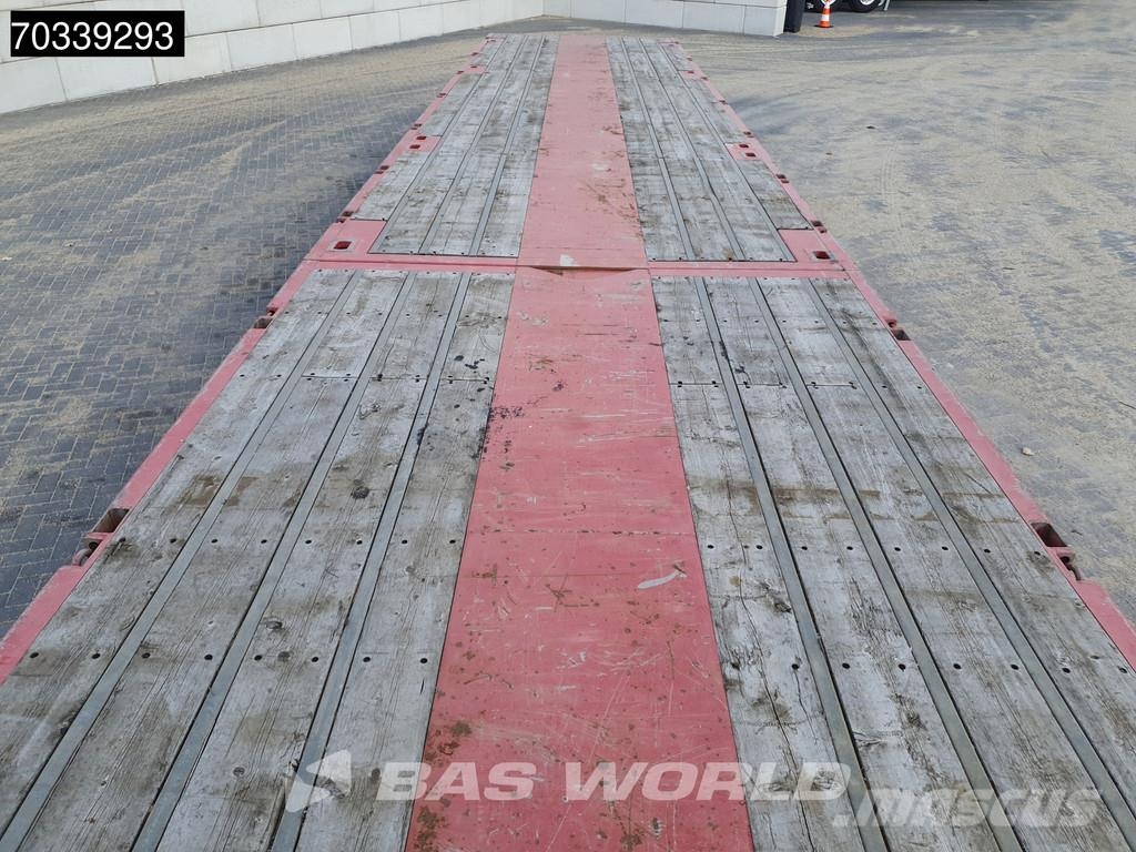Faymonville F-S43-1AAF 3 axles Extendable Lift + Steering Axle Напівпричепи-платформи/бічне розвантаження