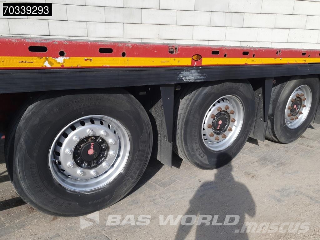 Faymonville F-S43-1AAF 3 axles Extendable Lift + Steering Axle Напівпричепи-платформи/бічне розвантаження
