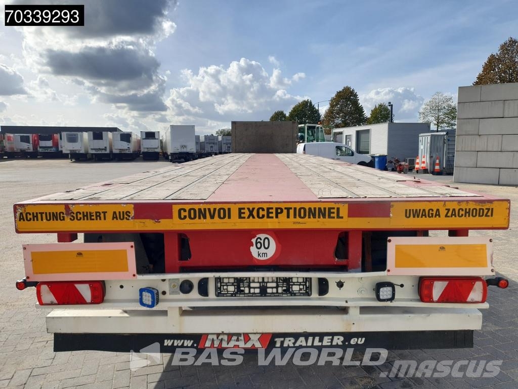 Faymonville F-S43-1AAF 3 axles Extendable Lift + Steering Axle Напівпричепи-платформи/бічне розвантаження