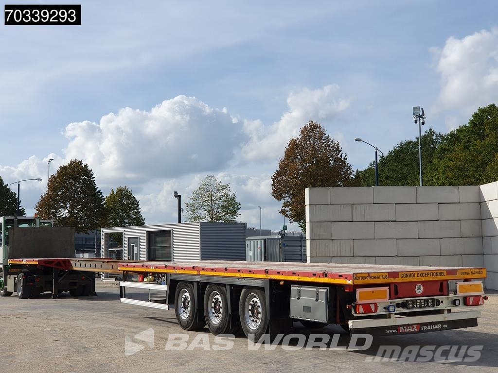 Faymonville F-S43-1AAF 3 axles Extendable Lift + Steering Axle Напівпричепи-платформи/бічне розвантаження