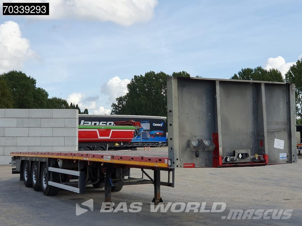 Faymonville F-S43-1AAF 3 axles Extendable Lift + Steering Axle Напівпричепи-платформи/бічне розвантаження