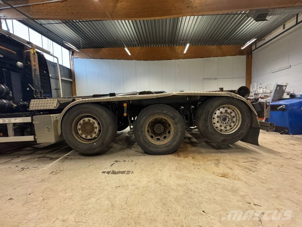 MAN TGX 35.540 훅 리프트 트럭