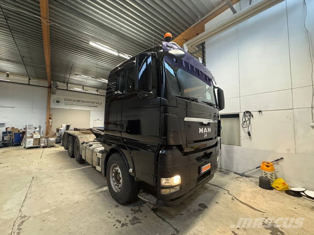 MAN TGX 35.540 훅 리프트 트럭