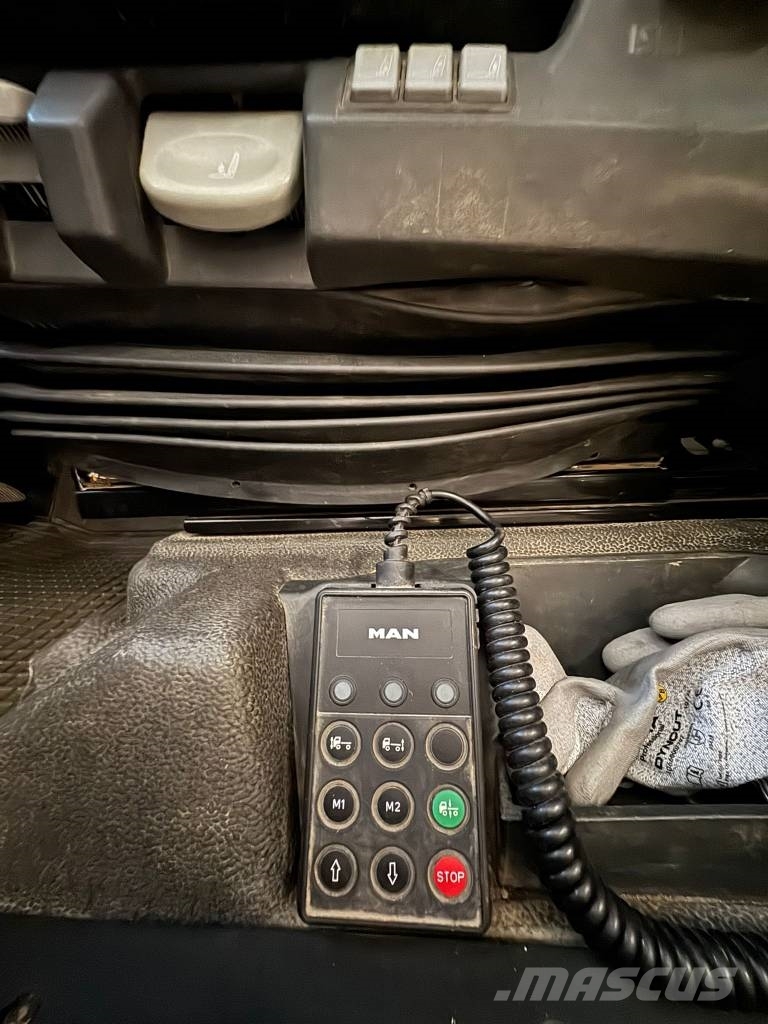 MAN TGX 35.540 훅 리프트 트럭