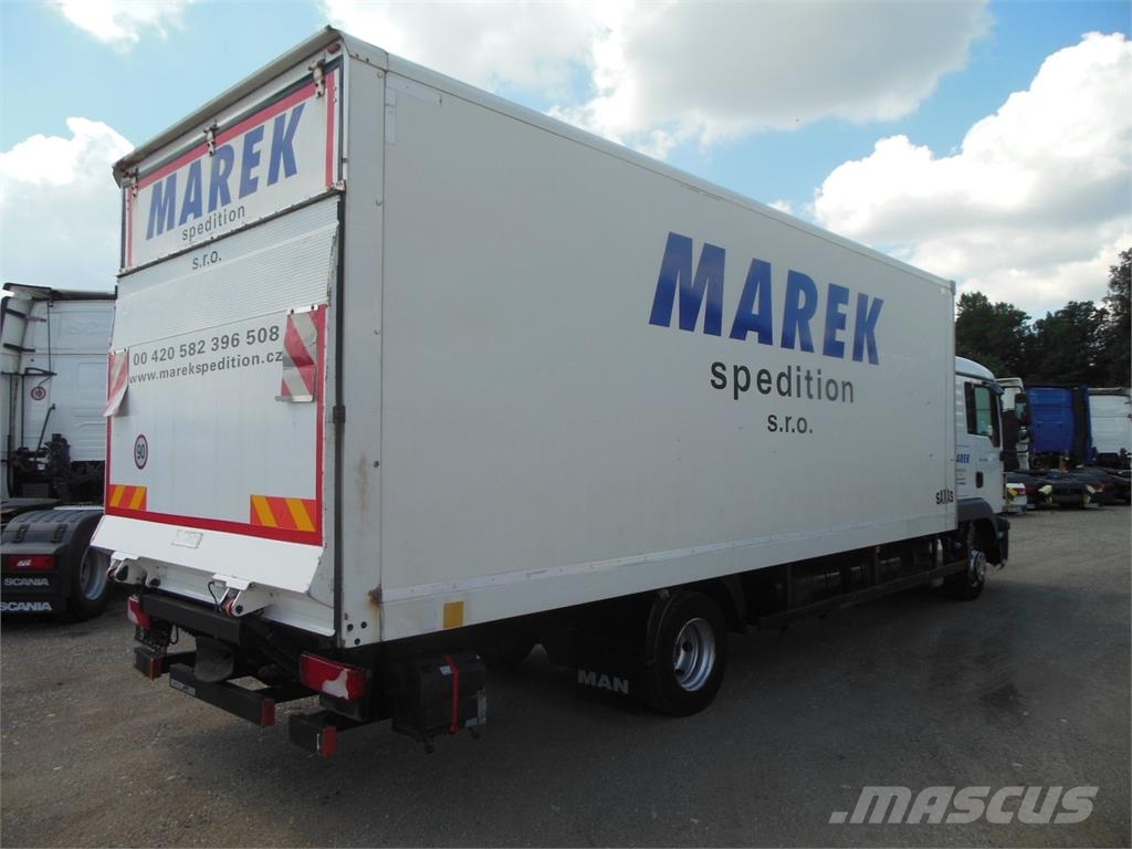 MAN TGL 12.220 BL, Spací kabina, D-hollandia 1500 Camiones caja cerrada