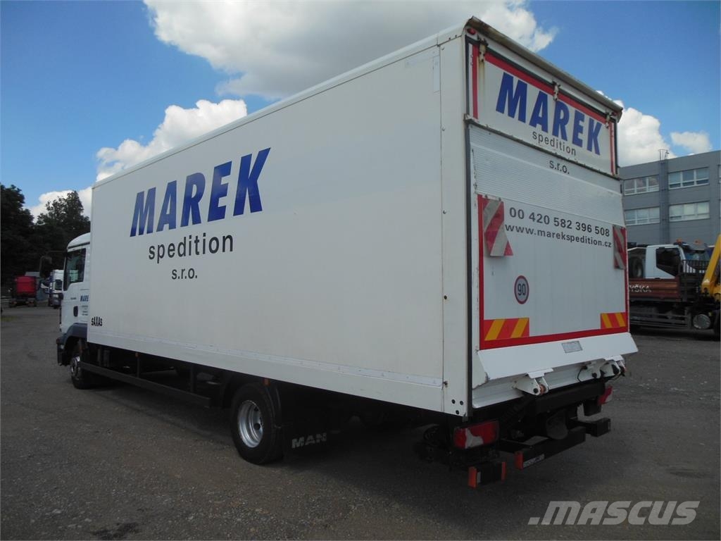 MAN TGL 12.220 BL, Spací kabina, D-hollandia 1500 Camiones caja cerrada